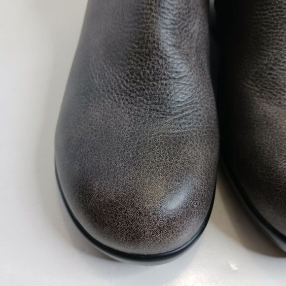 Alegria Chelsea Gray Leather Women's 38 US size 8M Boot - Picture 7 of 12